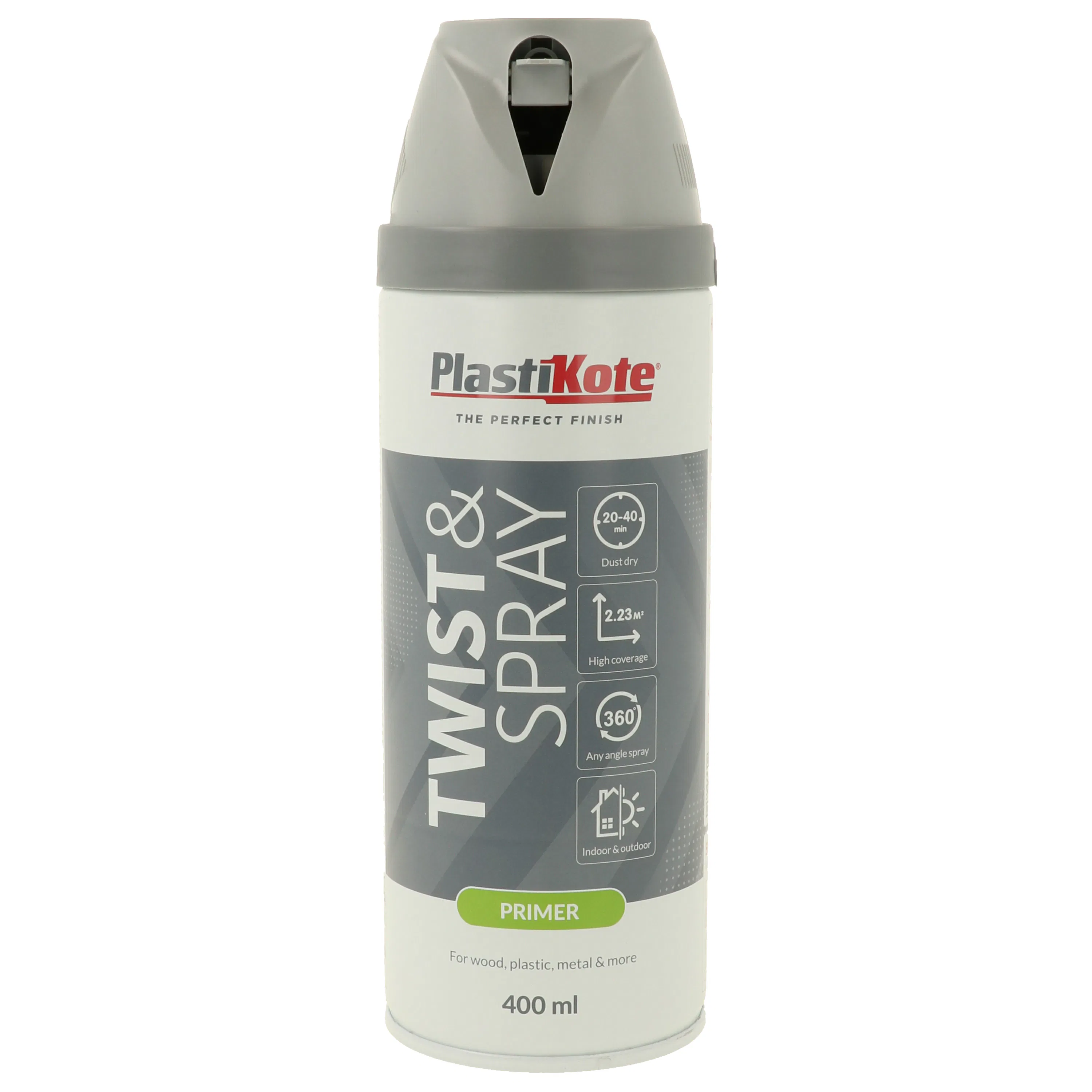 Sprayfärg Plasti-kote T&S Primer Grå 400 ml