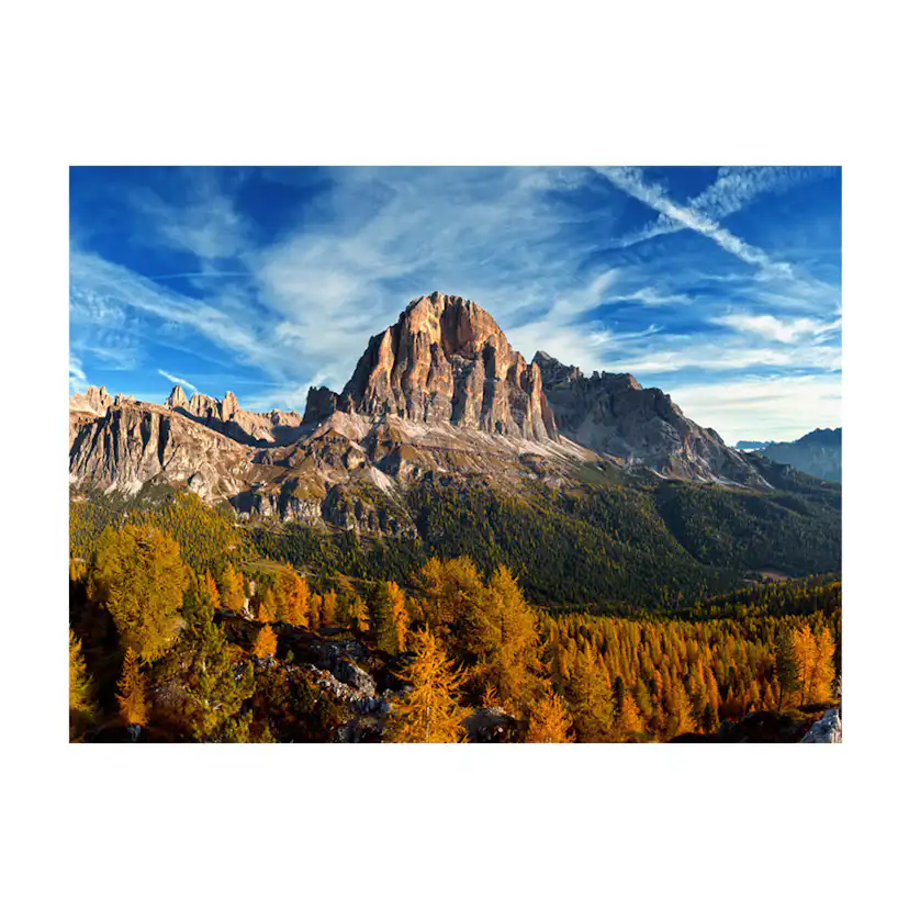 Fototapet Arkiio Panoramautsikt Över Italienska Dolomiterna