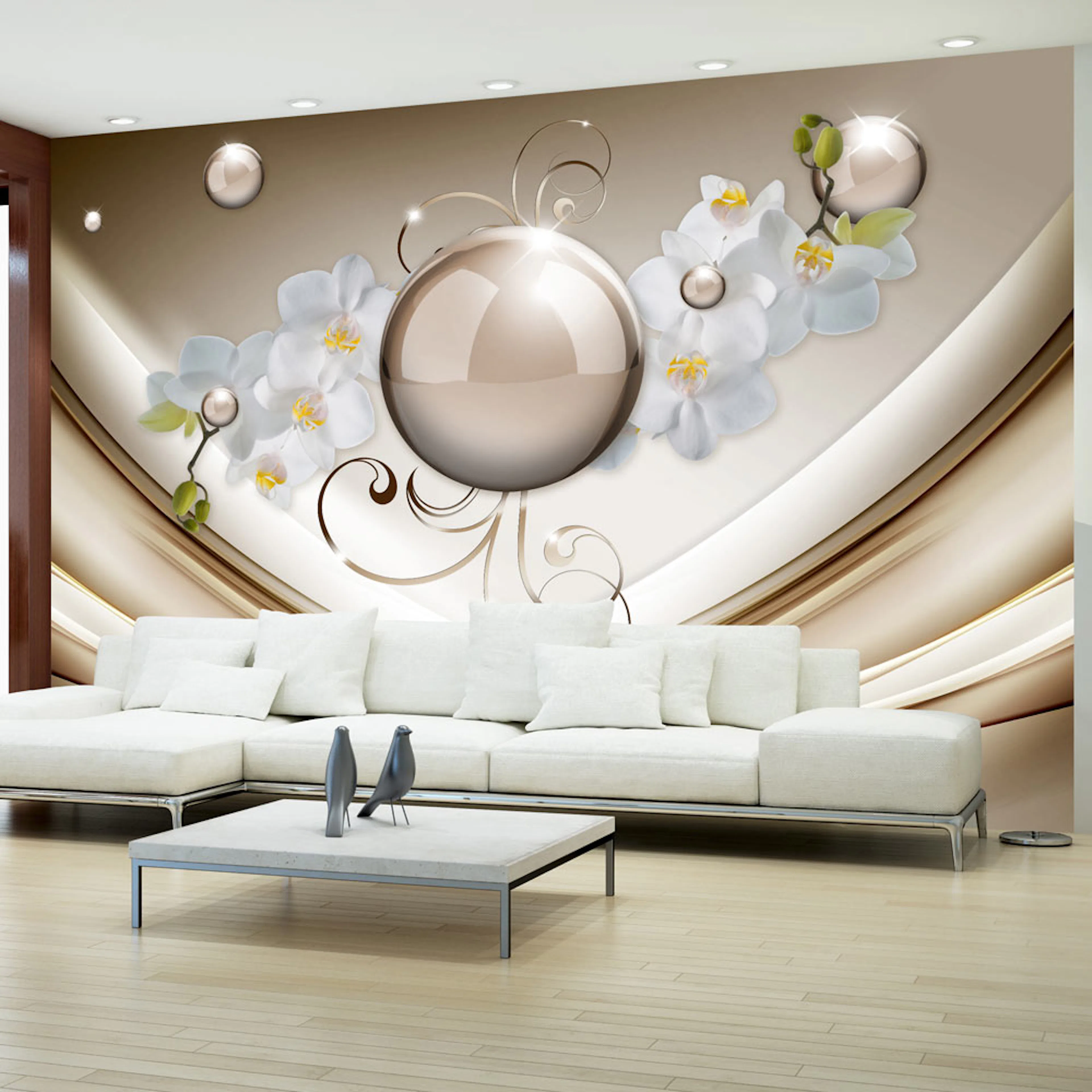 Fototapet Arkiio Golden Abstract