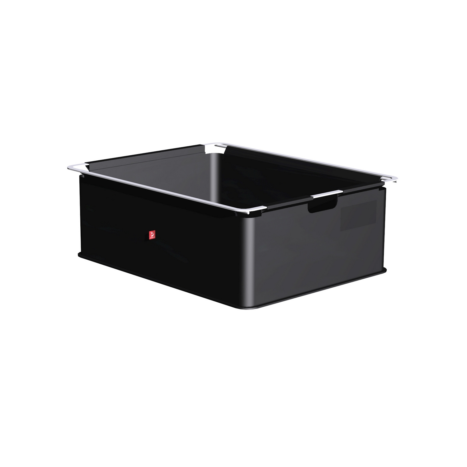 Tygback Lundbergs Wide Svart 427 mm
