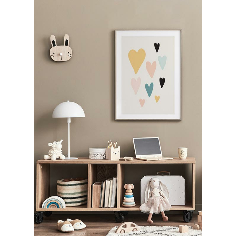 Poster Gallerix Playful Hearts