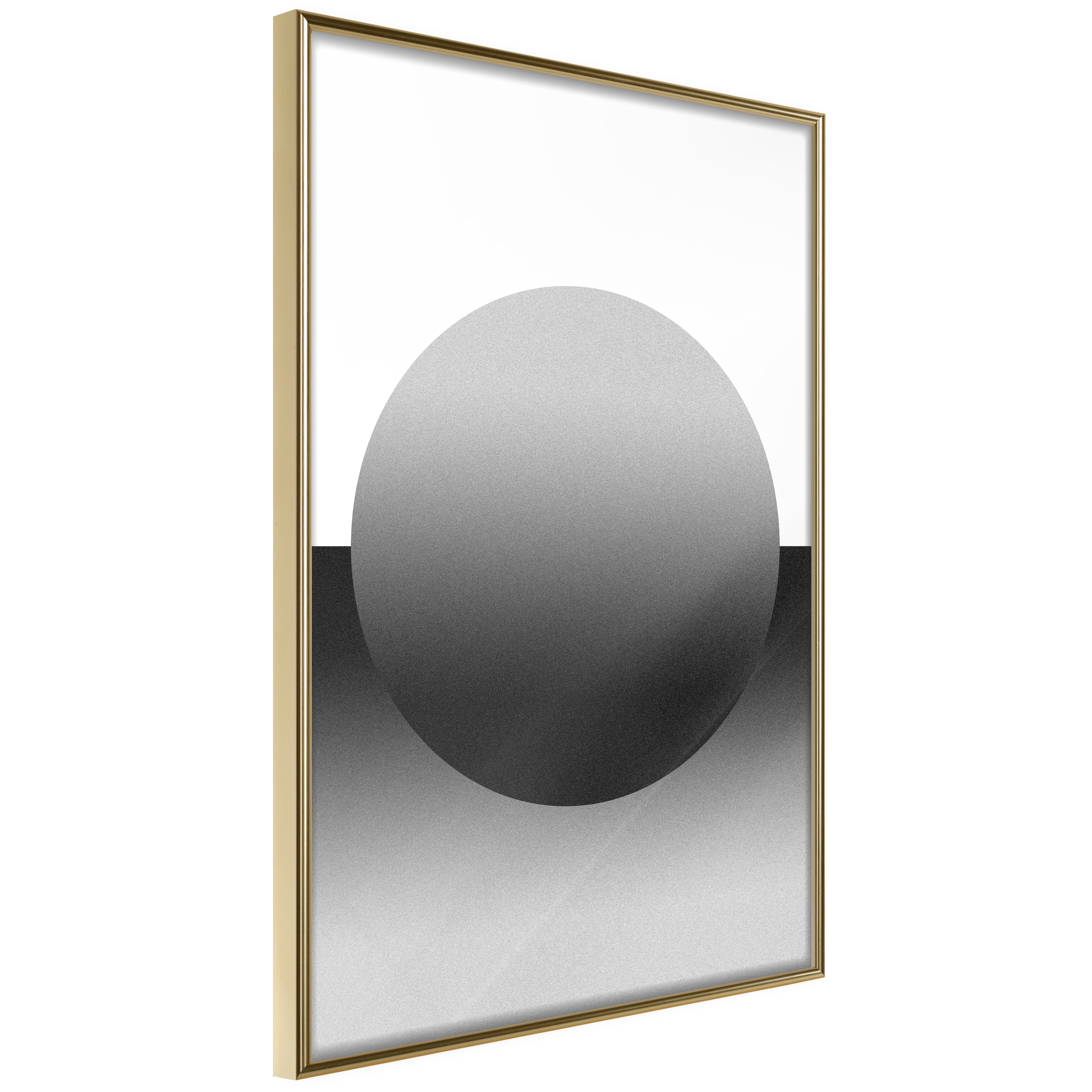 Affisch - Partial Eclipse [Poster] 40x60 Guld ram, 40x60 cm