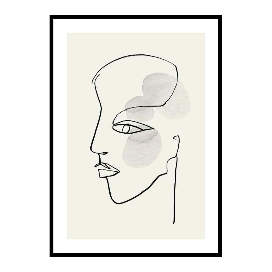 Poster Gallerix Surreal Face