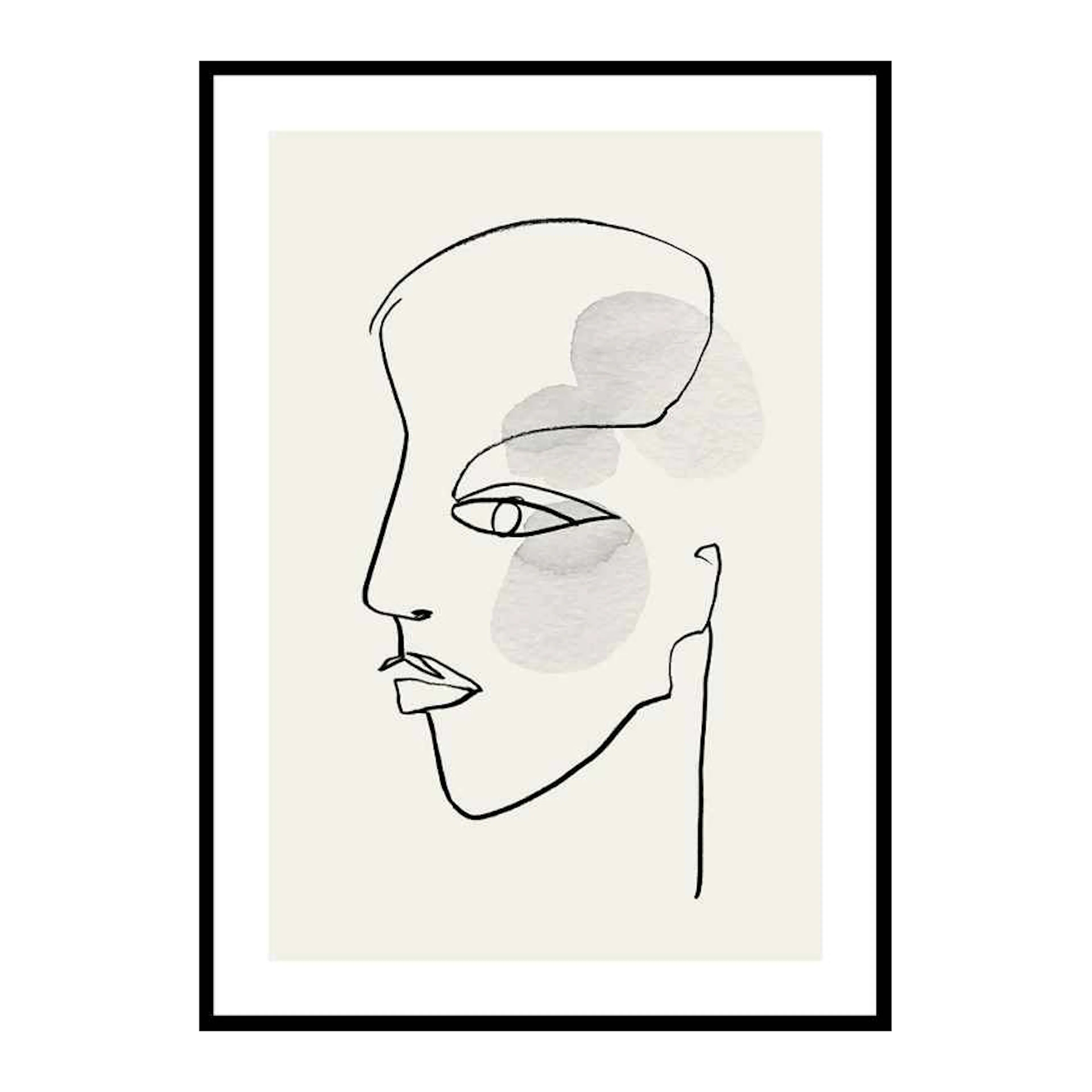 Poster Gallerix Surreal Face