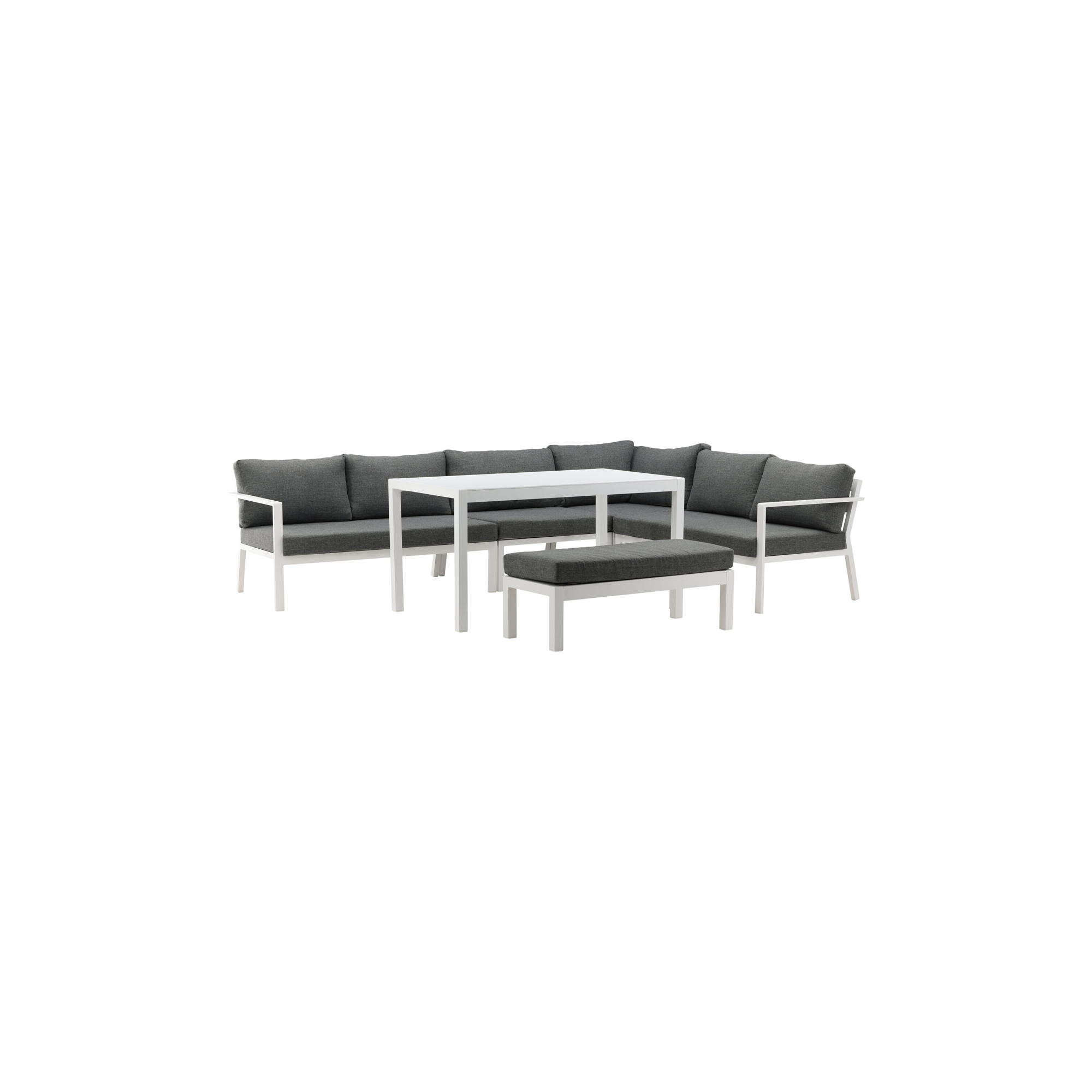 Ramos - Bench- Black / Grey - Aluminium - Aluminium -  middl Vit