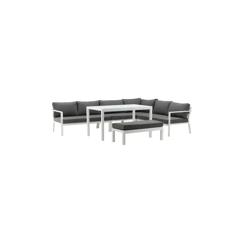 Ramos - Bench- Black / Grey - Aluminium - Aluminium - middl Vit