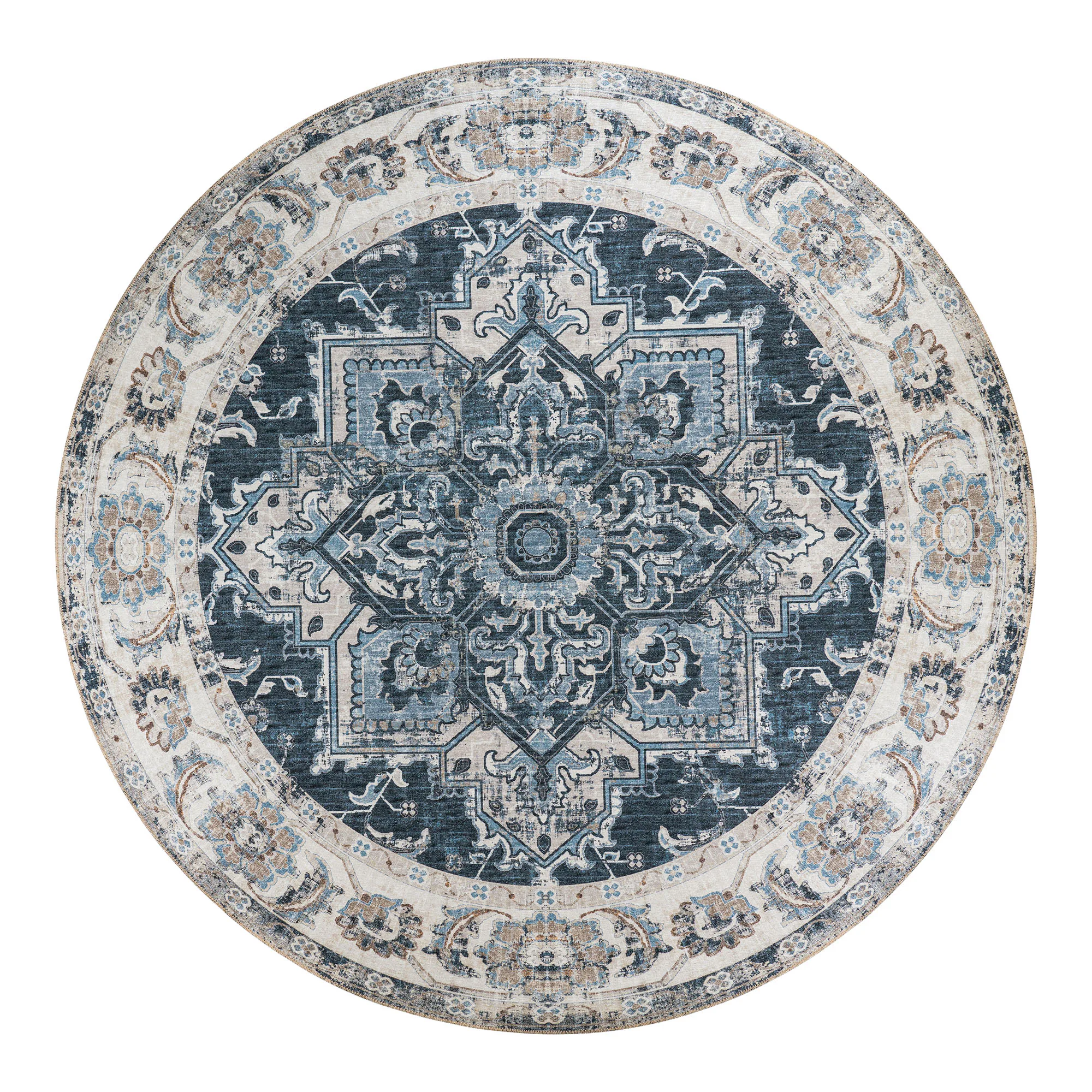 Orientalisk Matta House Nordic Havana Rund