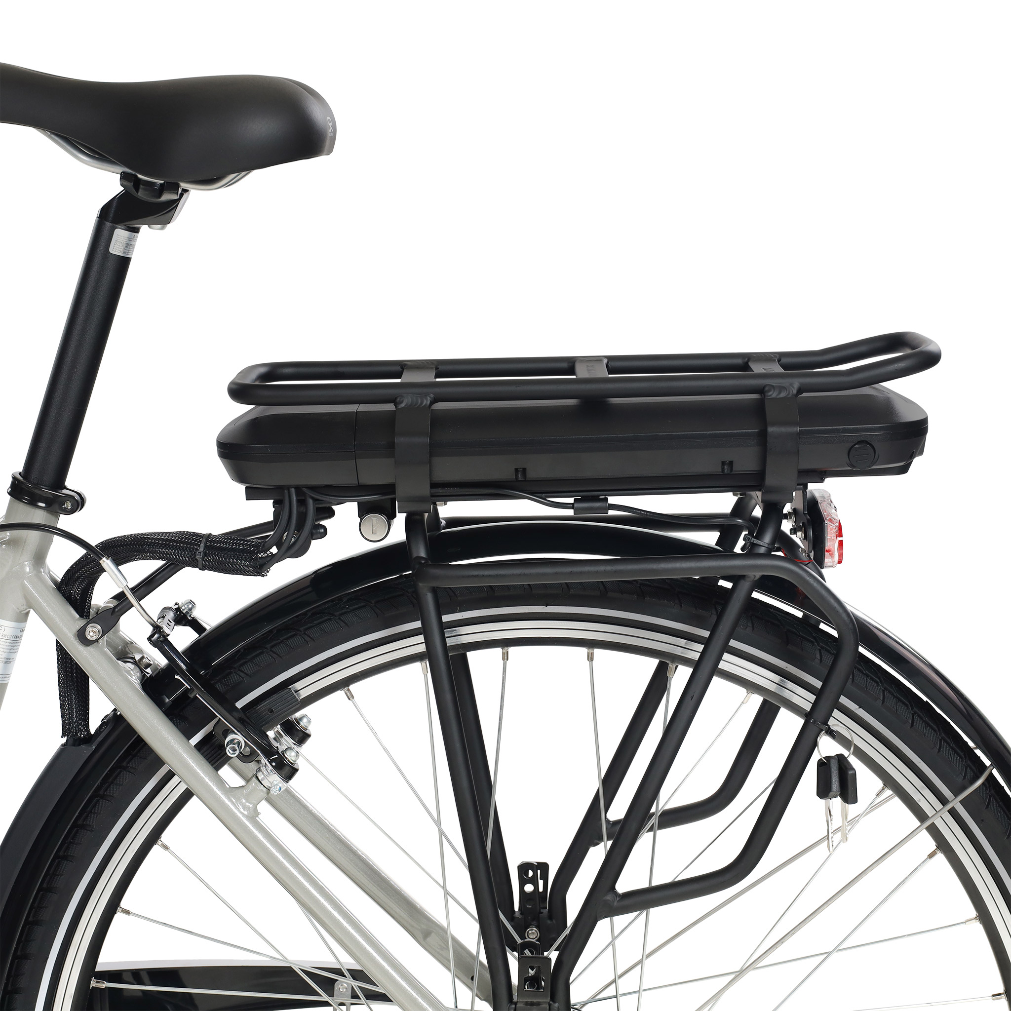 Elcykel Lyfco Herr 28" - Elian 10,4 Ah Silver