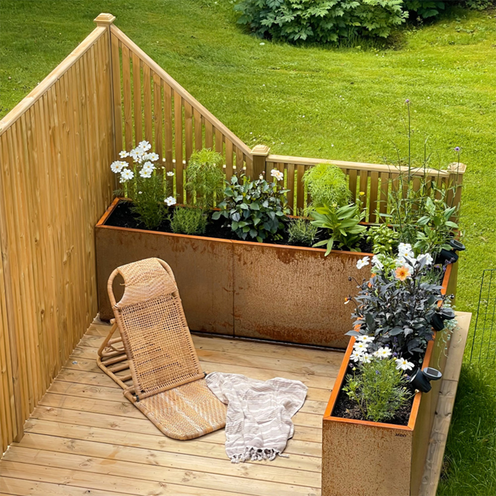 Skärm Jabo Vertikal 3 Tryckimpregnerad Gran 81,5x159/89 cm Vänst FSC (B)