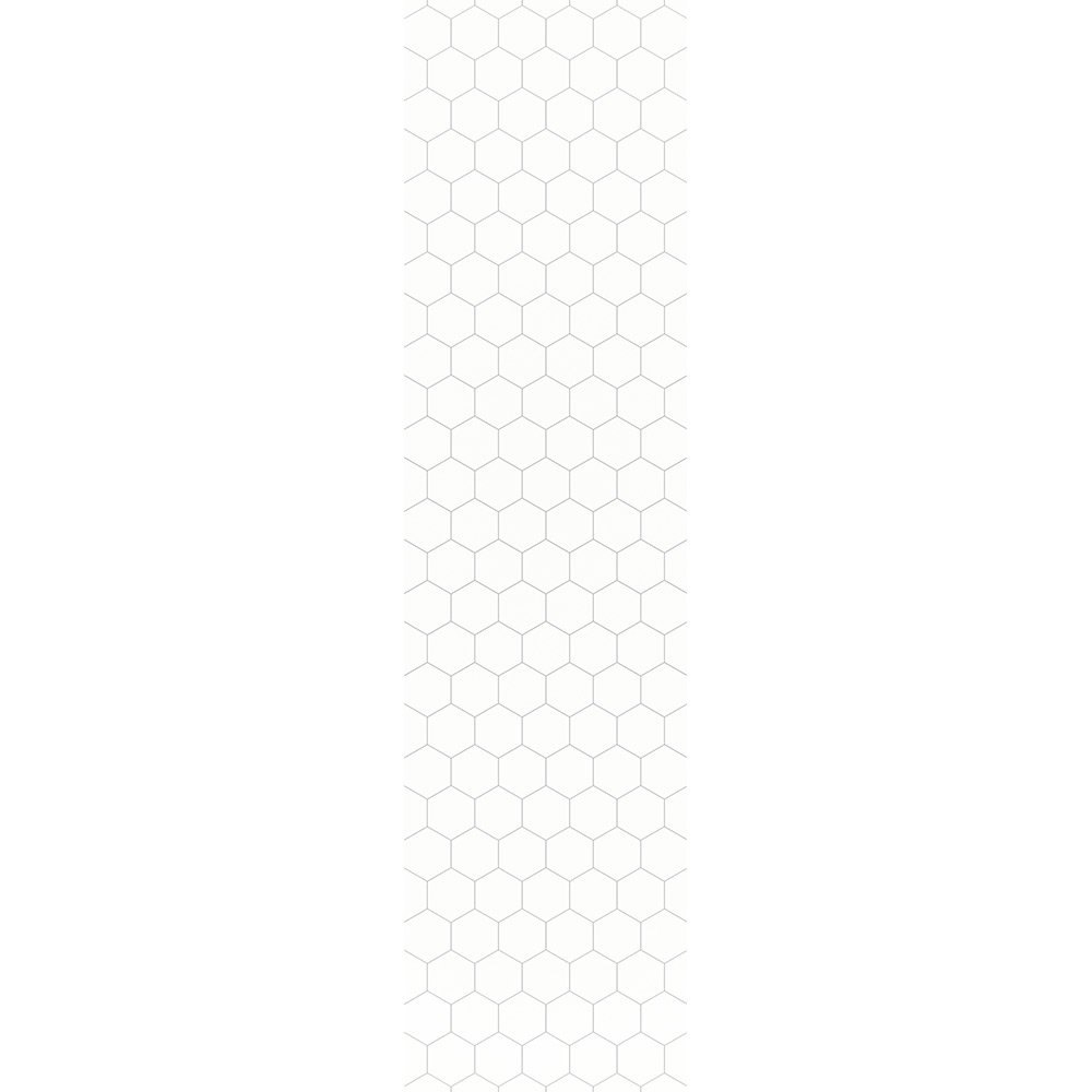 Stänkskyddsskiva Fibo 2094-M71 S White 10x620x2400 mm