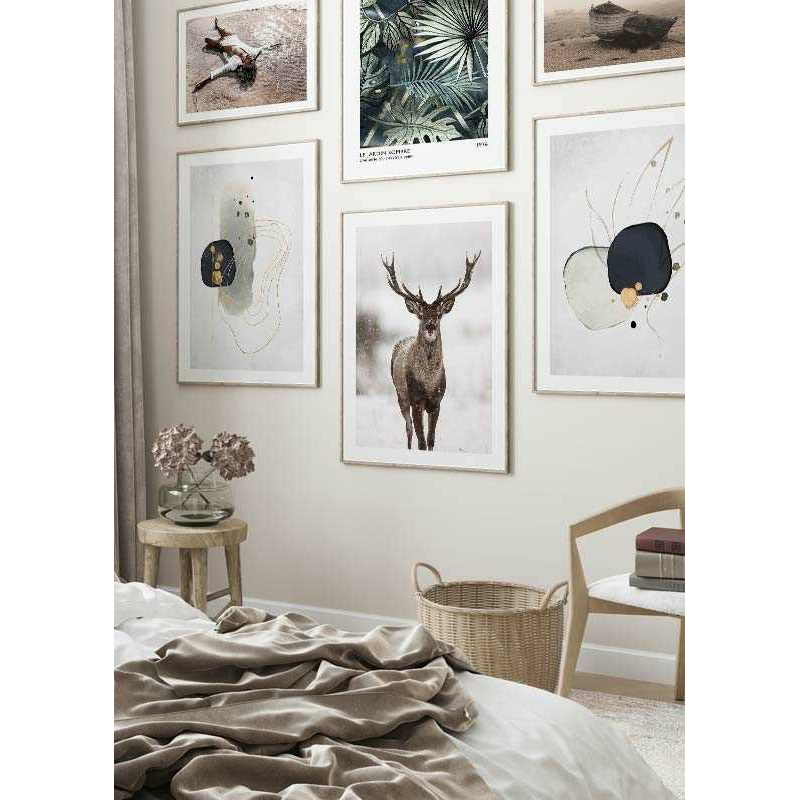 Majestic Red Deer 50x70 cm