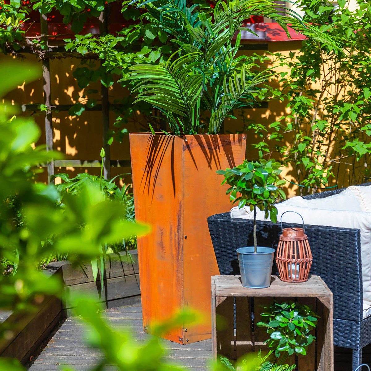 Kruka Lyfco Cortenstål 305x406x990 cm