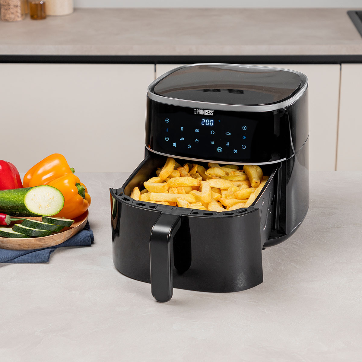 Digital Luftfritös Princess 6 L 1500W 182244