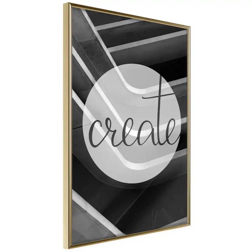 Poster Artgeist Affisch Create