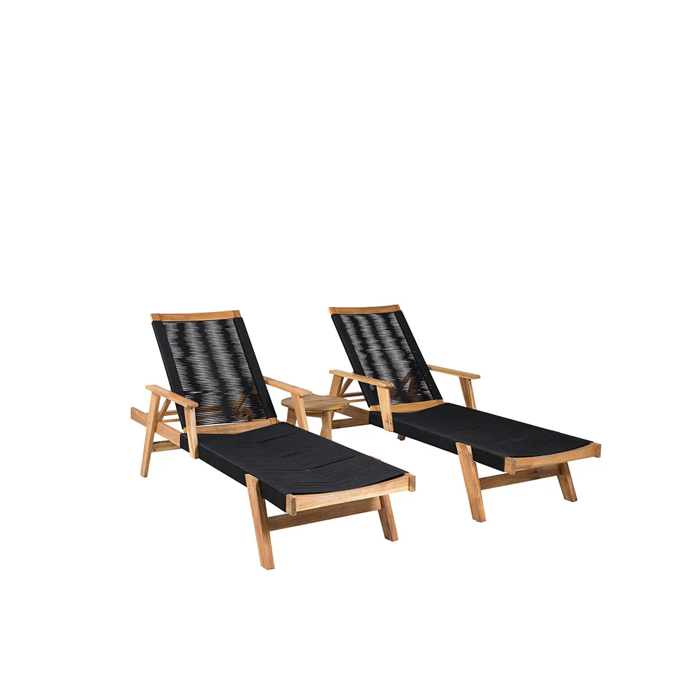 Loungeset Venture Home Little John med Chania Bord Utomhus
