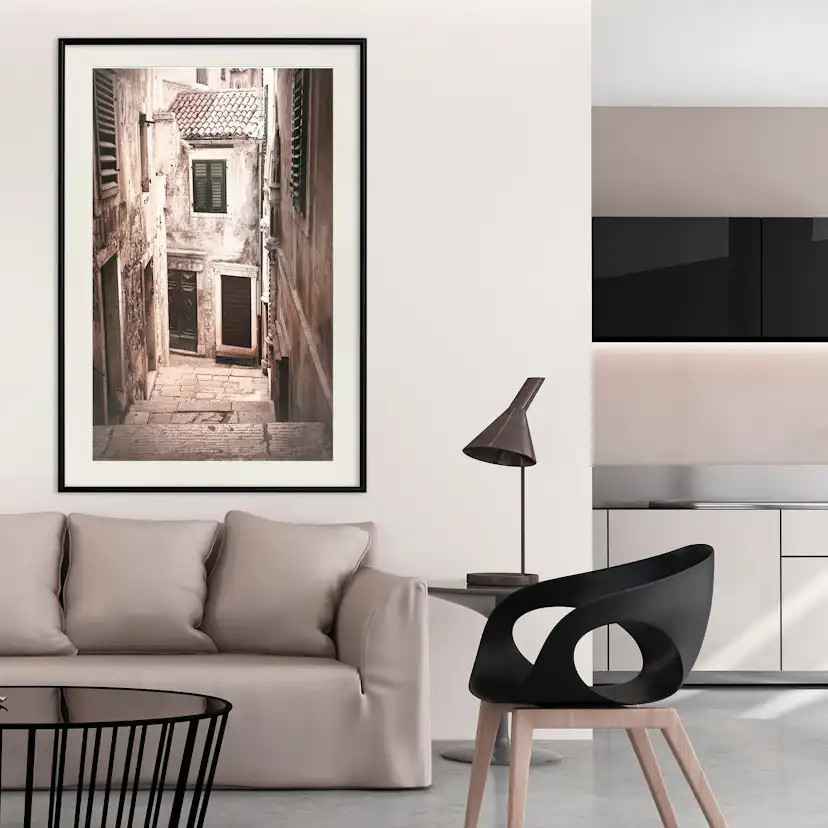 Poster Artgeist Affisch Retro Alley