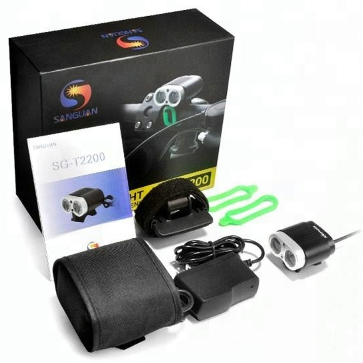 Cykelstrålkastare Briv Nitemate T2200