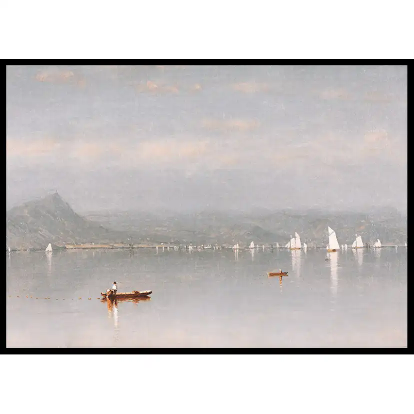 Poster Gallerix Haverstraw Bay By Sanford Robinson Gifford