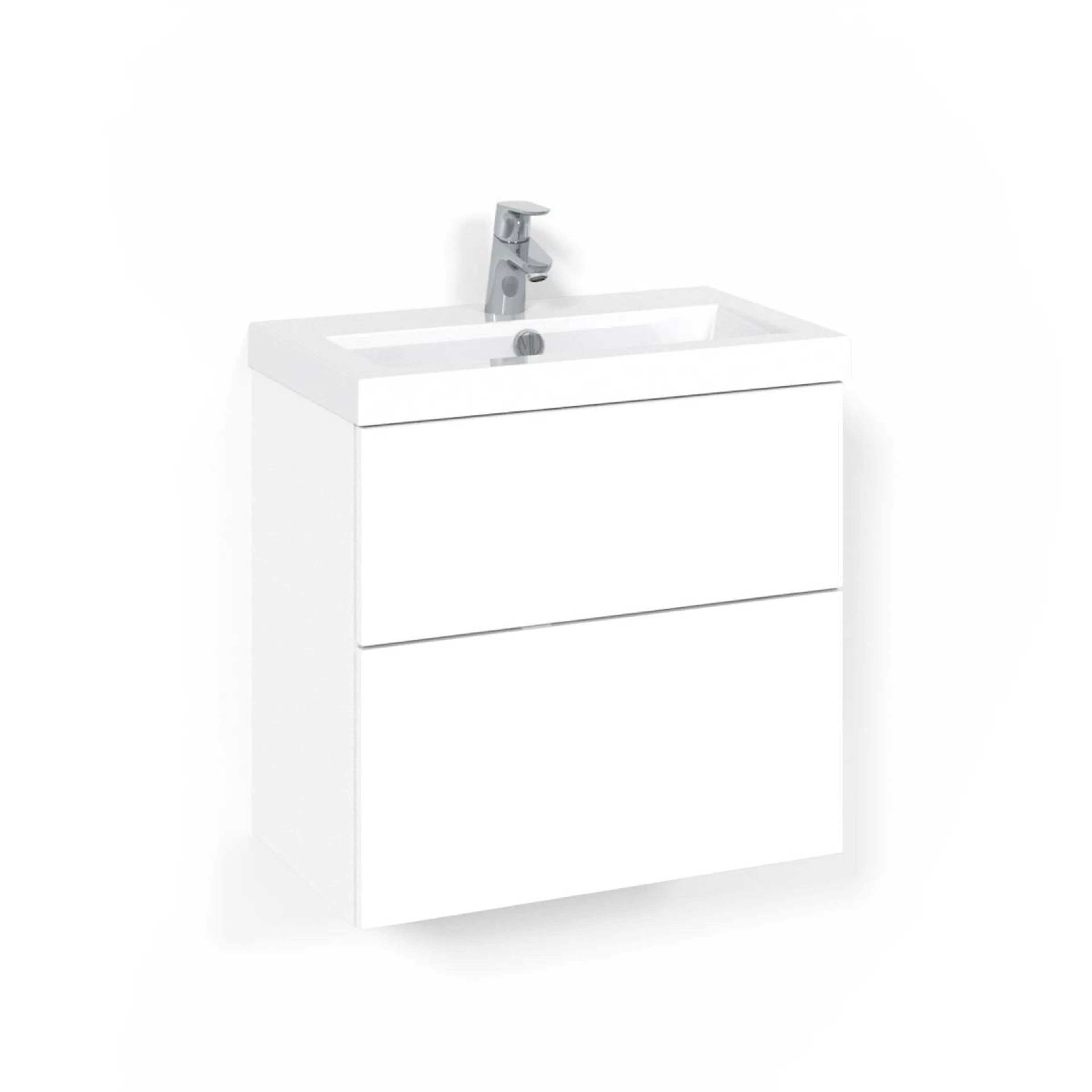 Charm Kom 60x36 Vit Pl Sm50 Bredd: 600 Tvättställskåp Vit