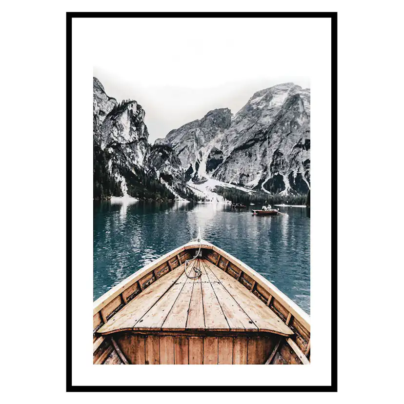 Poster Gallerix Braies Lake No1