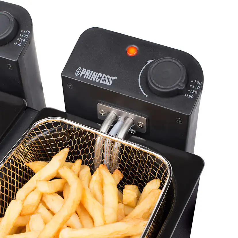 Fritös Princess Dubbel 2x3 L 2x1800W