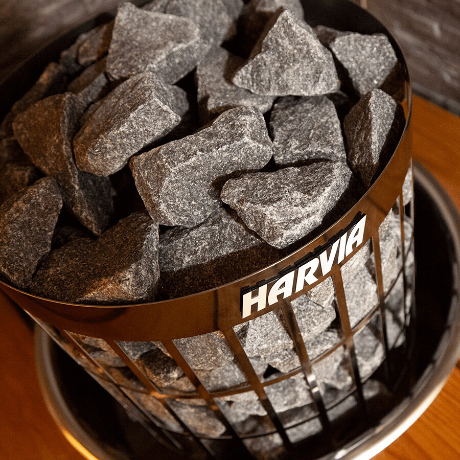 Bastuaggregat Harvia Cilindro PC90 Black Steel