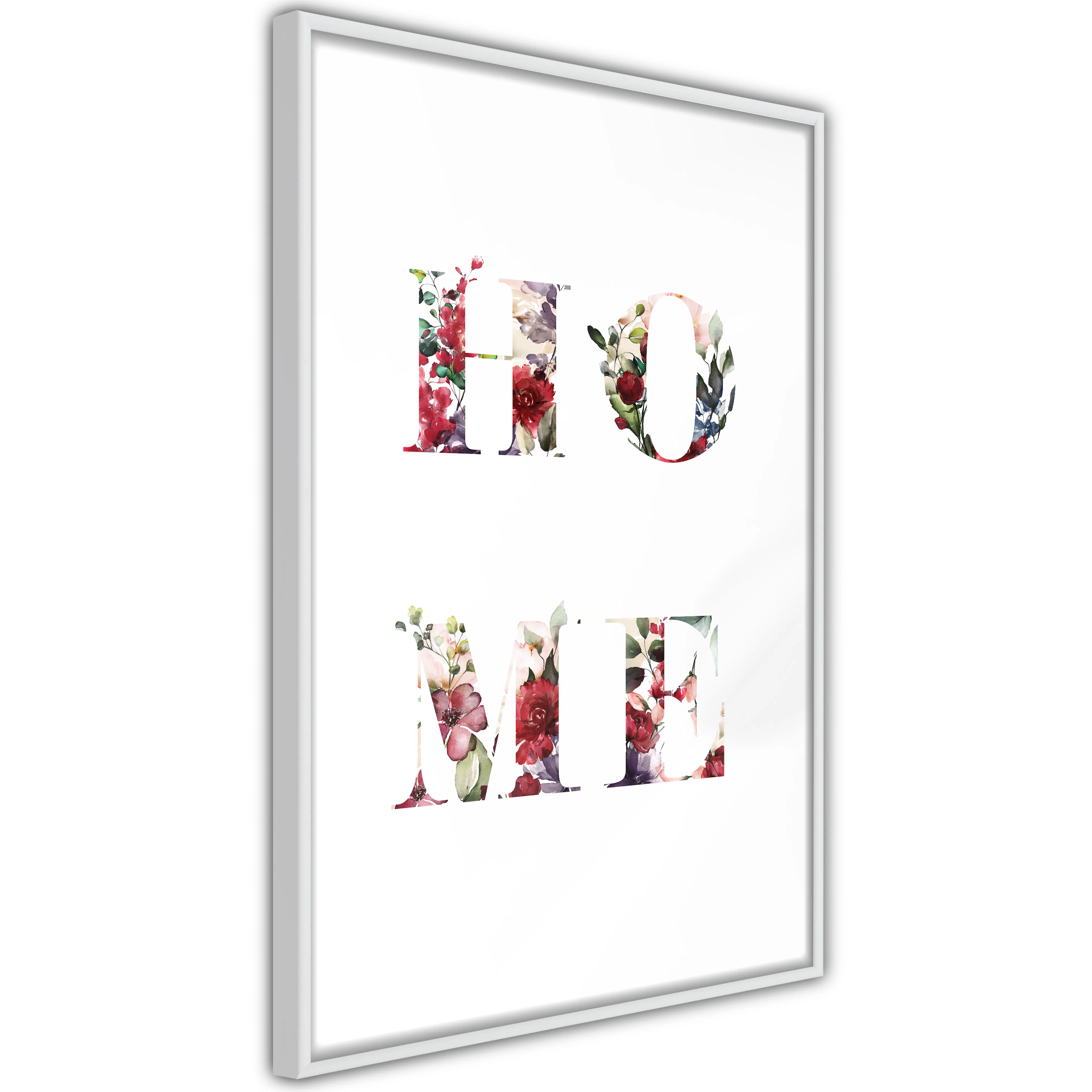 Poster Artgeist Affisch Home in Flowers