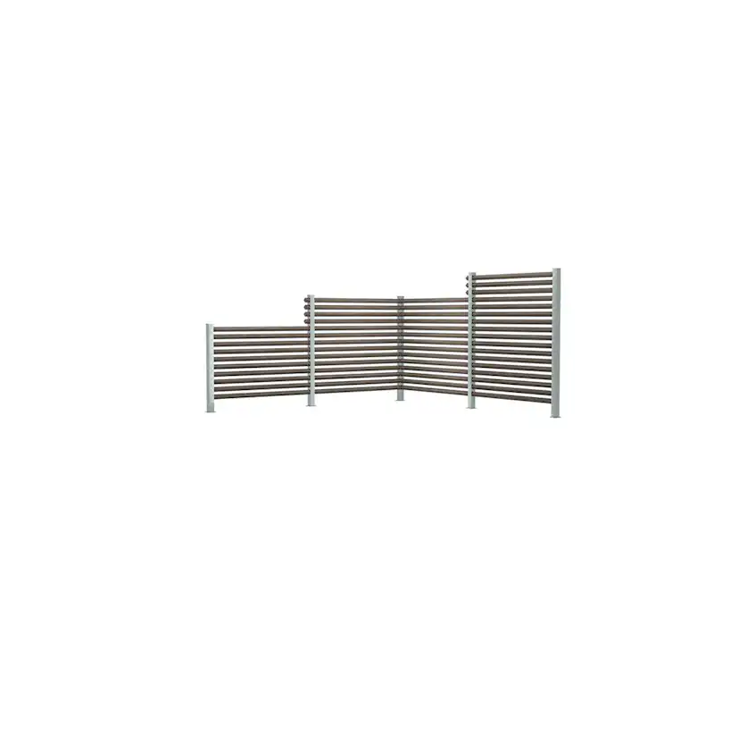 Ribba Öckerö Linax Grå 1490x45x45 4-pack FSC (B) 4-Pack
