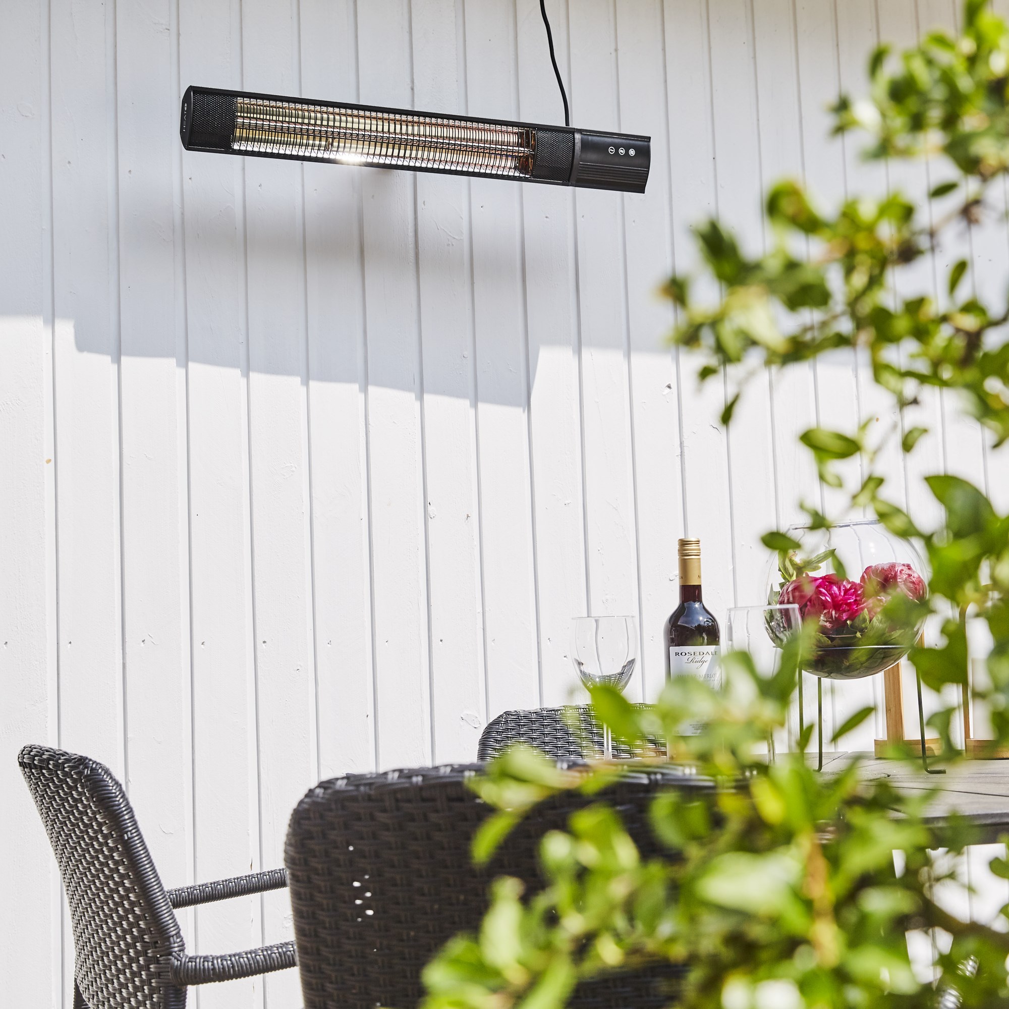 Terrassvärmare Heat1 Eco Pro-line 2000W Längd 82 cm