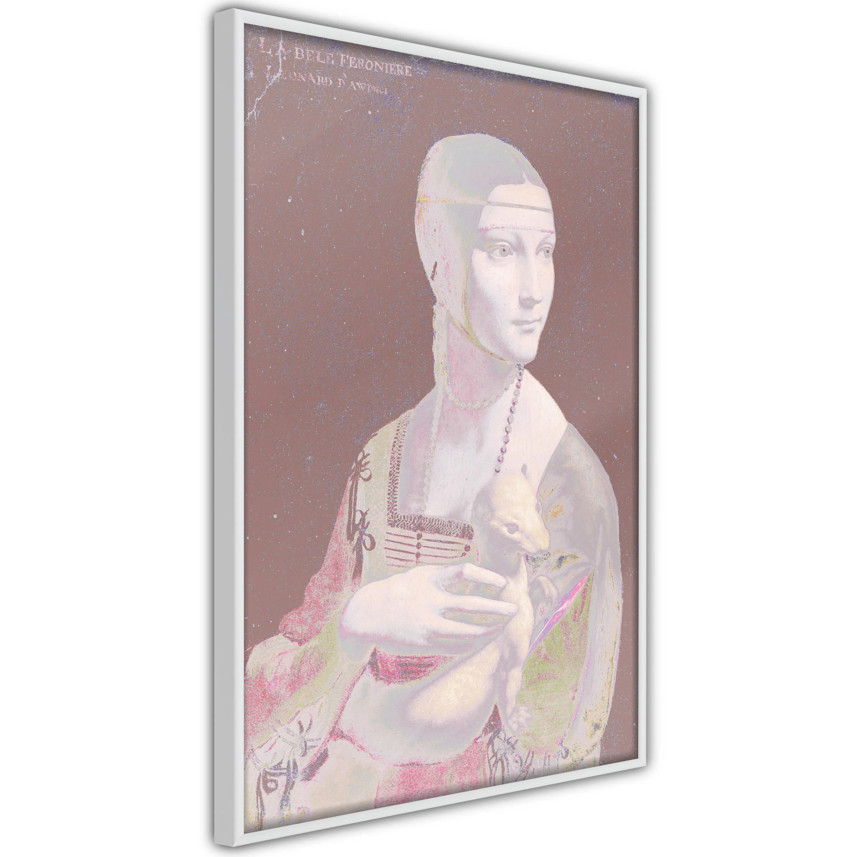 Poster Artgeist Affisch Pastel Lady