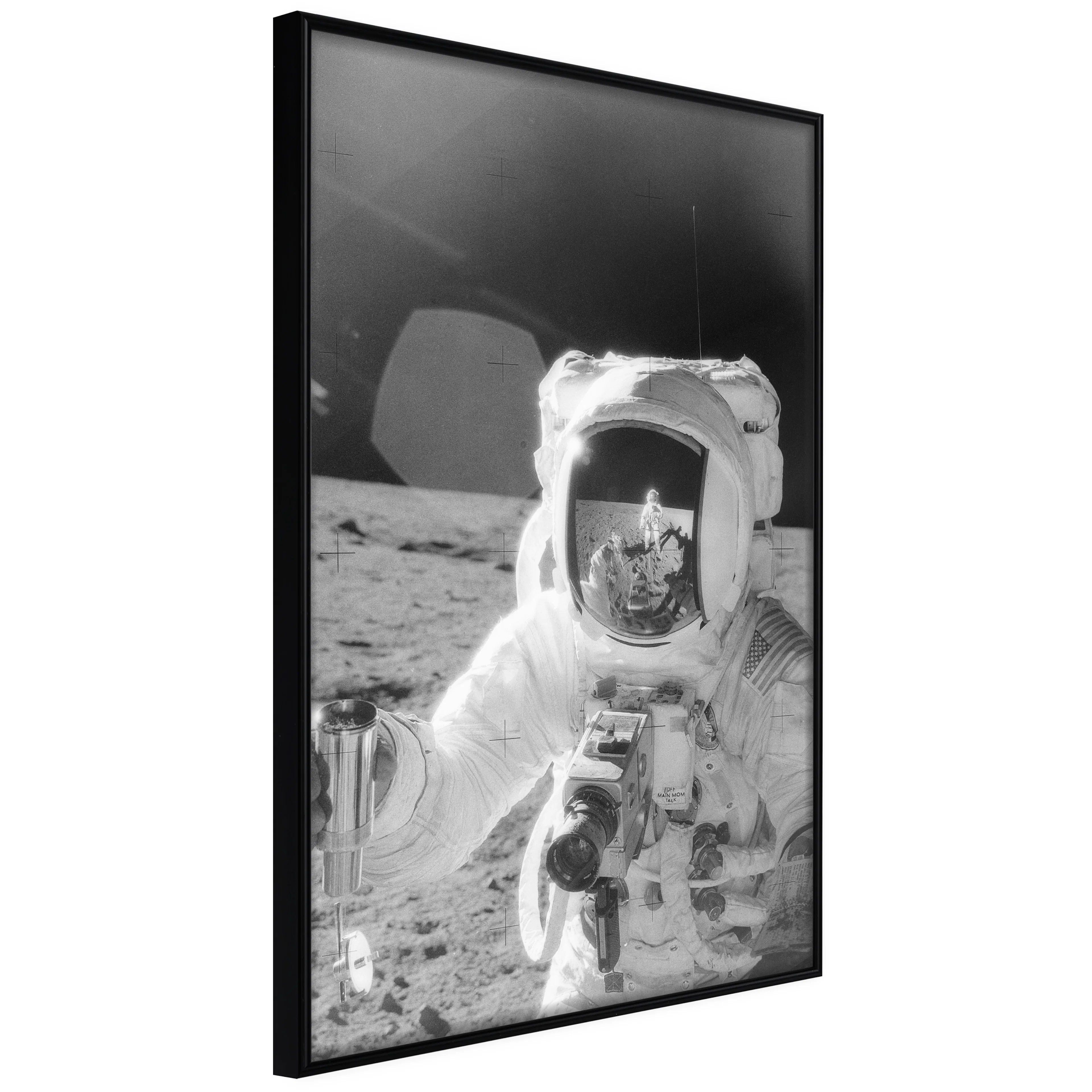 Affisch - Profession of Astronaut [Poster] 40x60 Svart ram, 40x60 cm