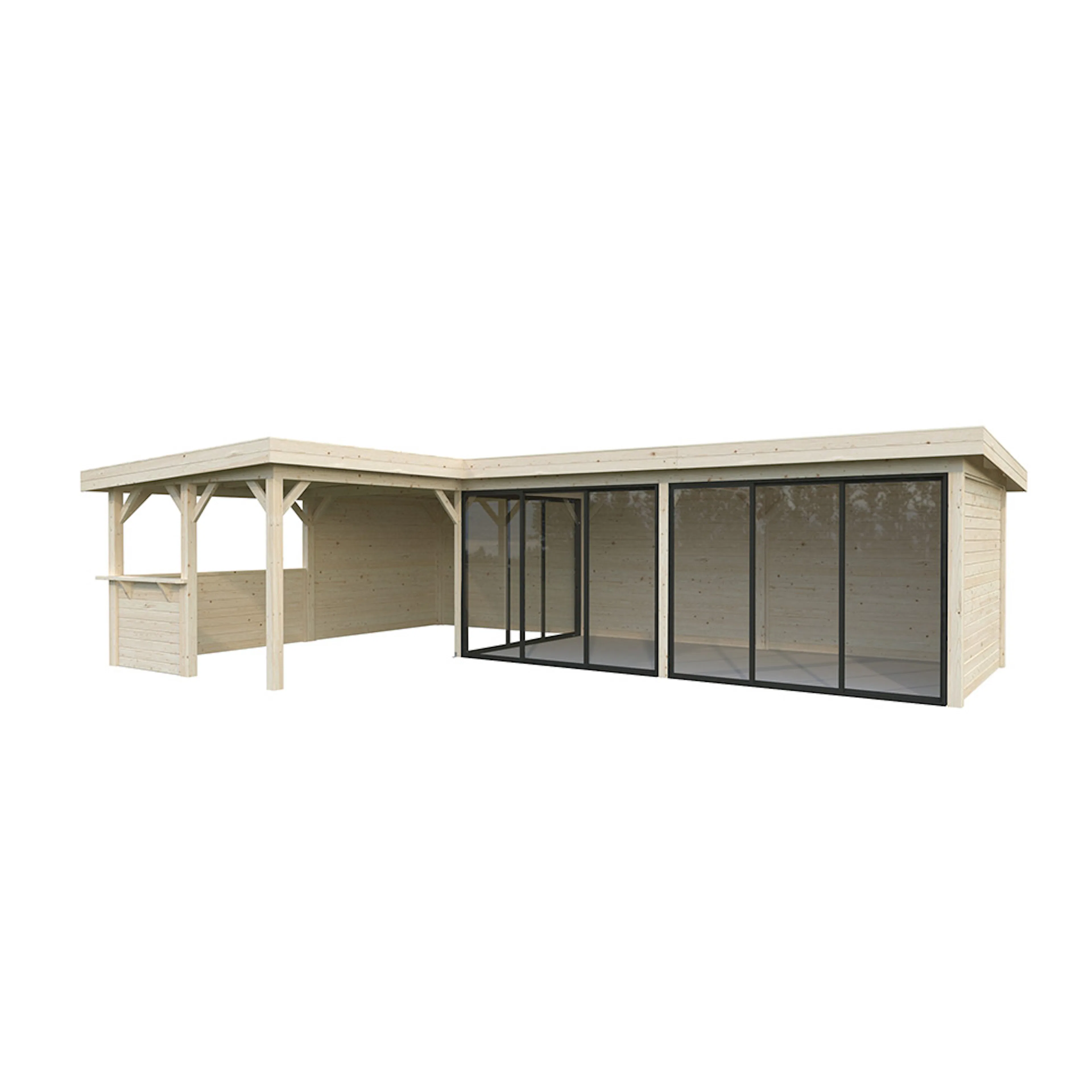 Lenna 33,2 m2 Set 420 Slide NO Behandling: Obehandlad