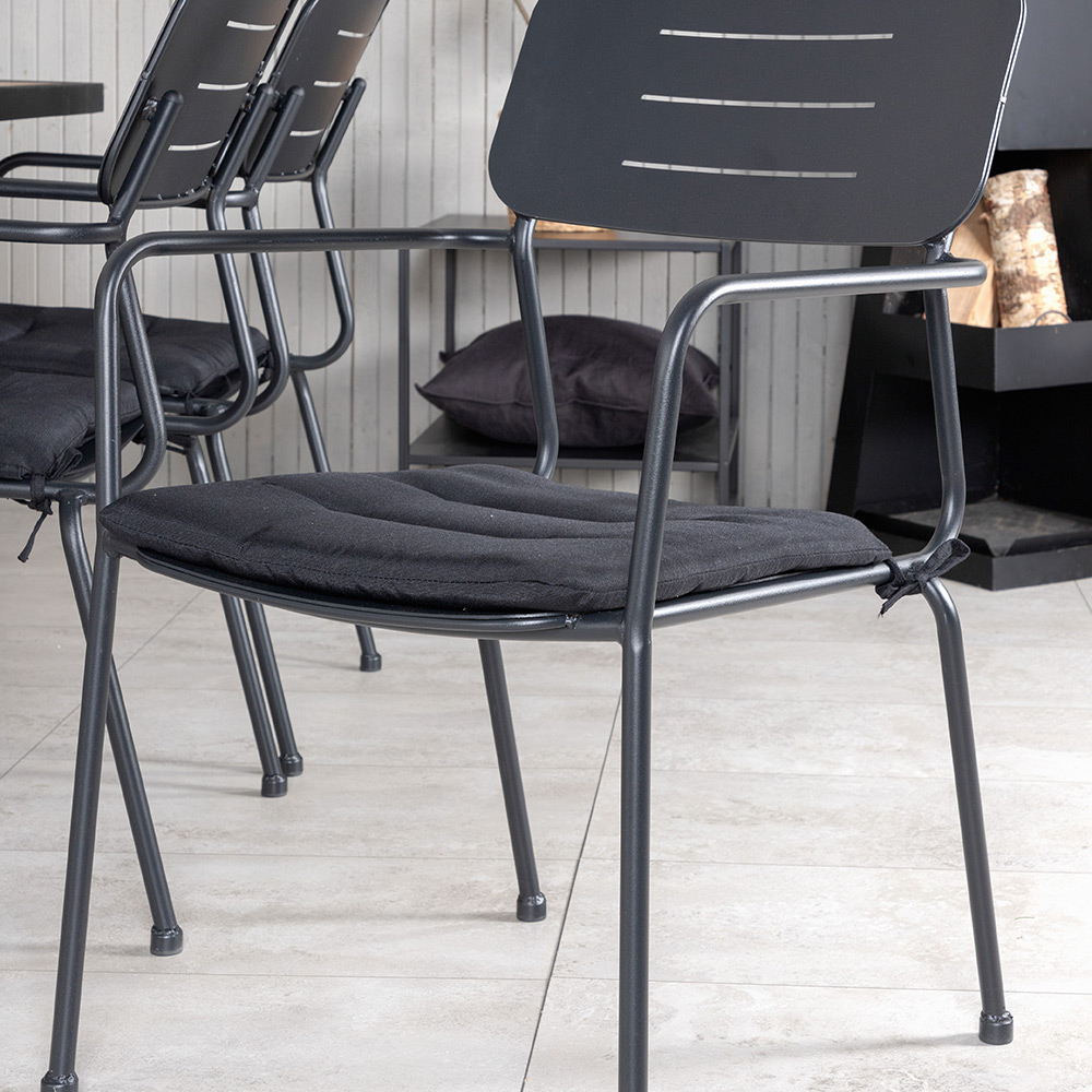 Matgrupp Venture Home King med 6 Nime Matstolar