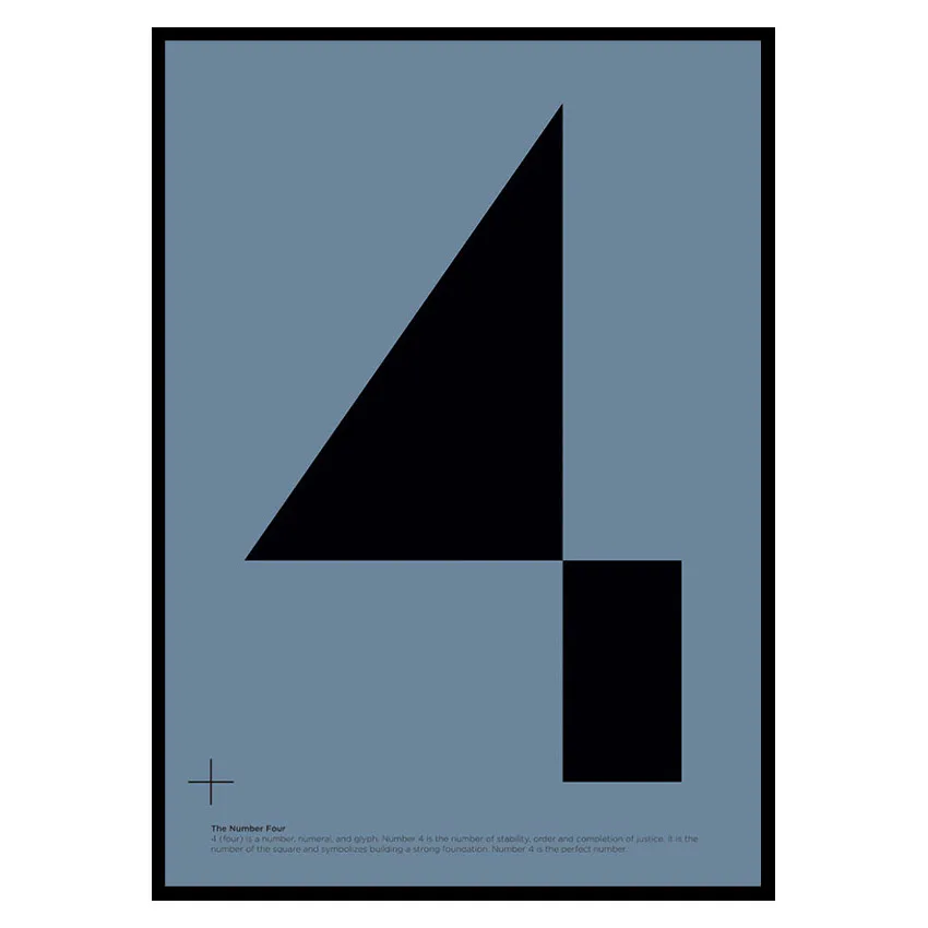 Poster Gallerix Graphical Number 4