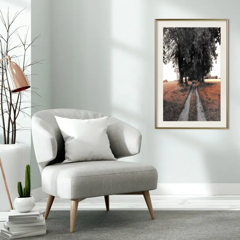 Poster Artgeist Affisch Road to the Forest