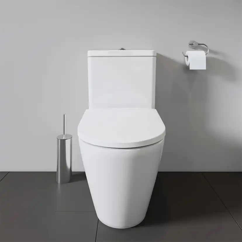 Toalettstol Duravit D-Neo 200209 Rimless med Mjukstängande Hårdsits