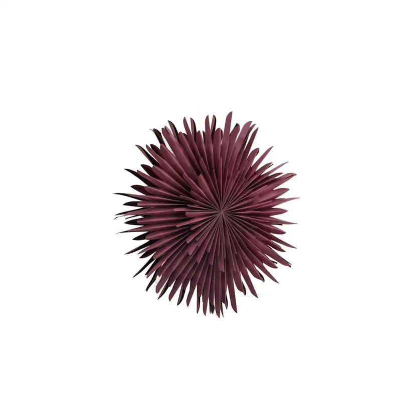 Sälen 80cm Pendant Lamp - Dark red / Dark red Mörkröd, 80 cm