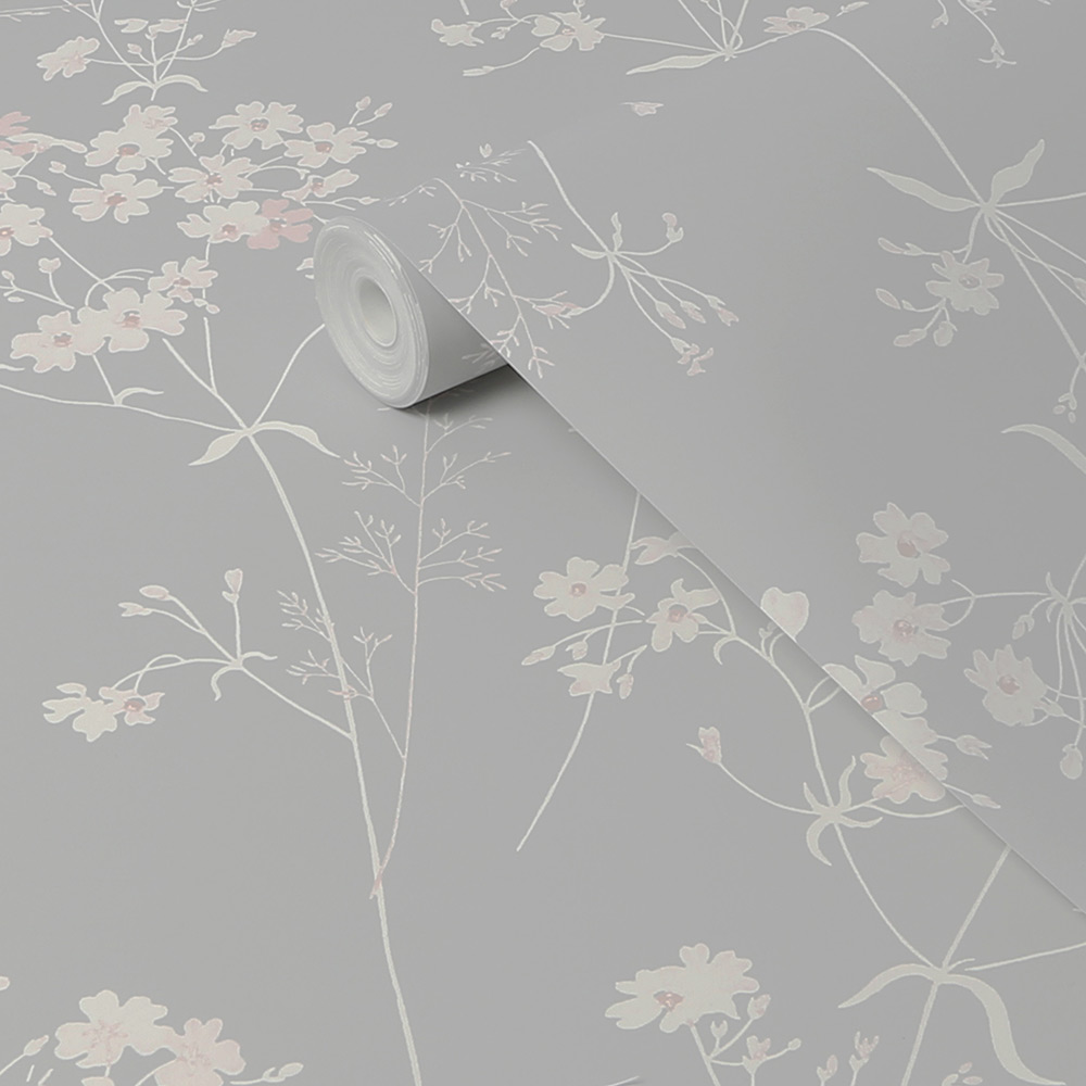 Tapet NEXT Leaf Pink
