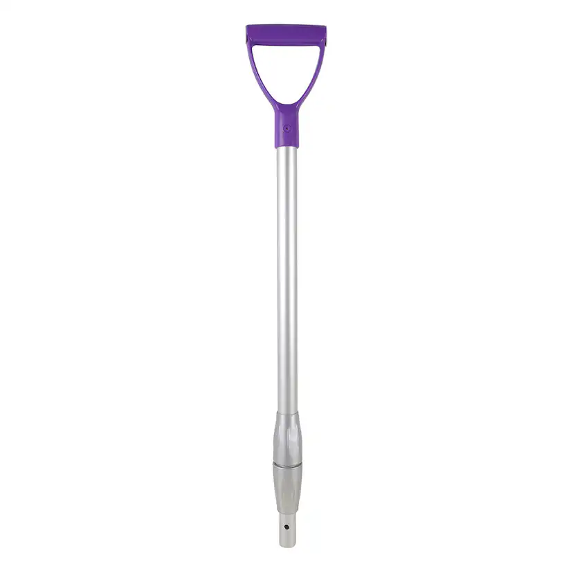 Skaft V-plast Aluminium Teleskopiskt