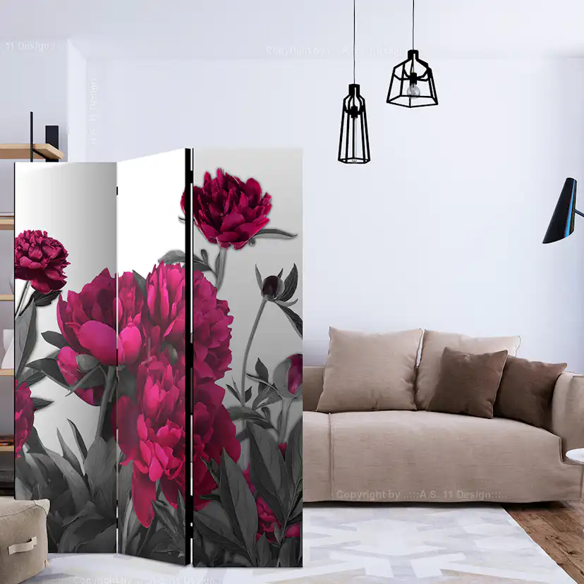 Rumsavdelare Skärmvägg Arkiio Lush Meadow 135x172 cm
