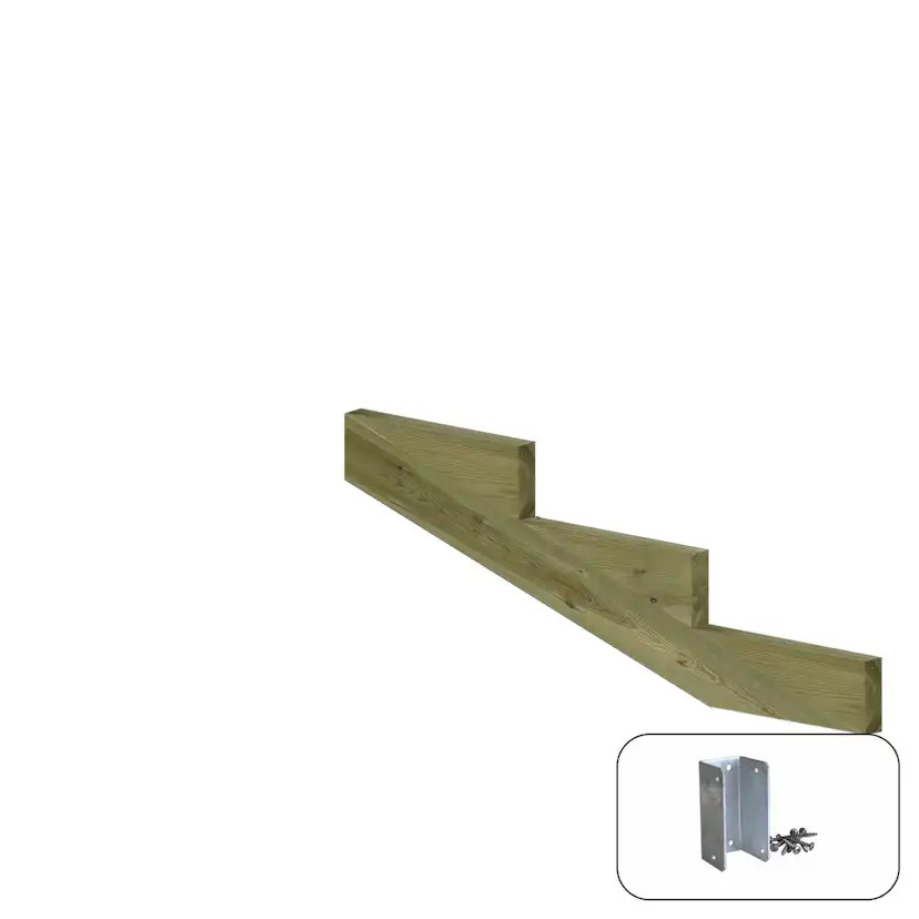 Vangstycke PLUS Stegdjup 39 cm inkl. Beslag