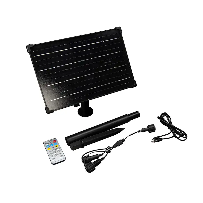 Solpanel Gnosjö Konstsmide Uppladdningsbar S