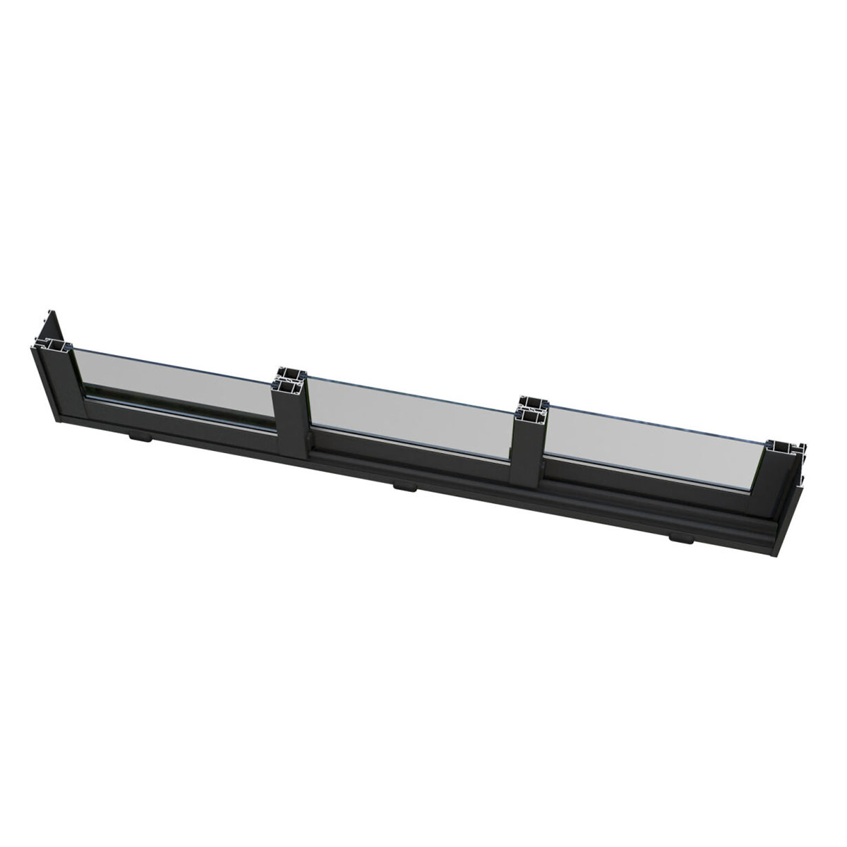 Ines 13,7 m2 Slide NO Obehandlad med Slide 1-lagers glas
