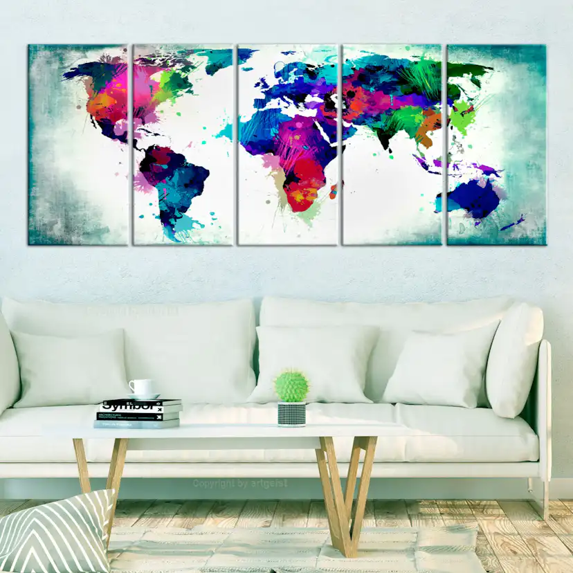 Tavla Arkiio Colourful Chaos