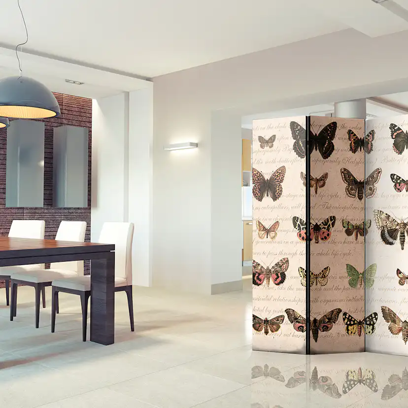 Rumsavdelare Arkiio Retro Style: Butterflies 135x172 cm
