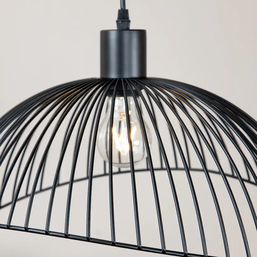 Elsa Pendant Lamp L400*W340*H220 Black BxDxH: 400x340x220 mm