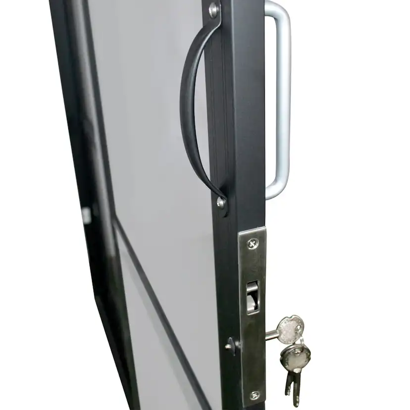 Uterum Metalcraft 10,7m² Säkerhetsglas Svart