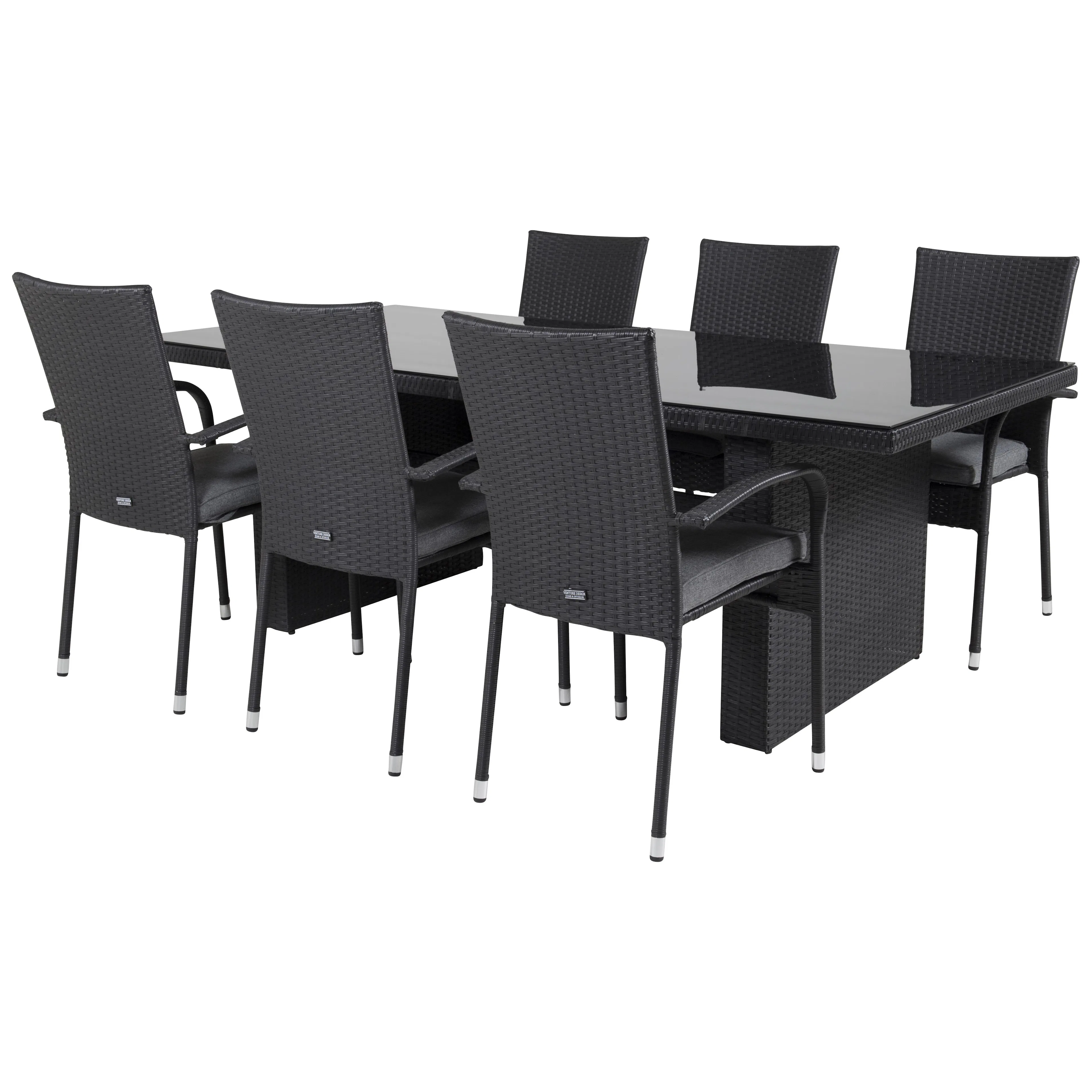 Matgrupp Venture Home Pishi 200 med 6 Asta Stolar