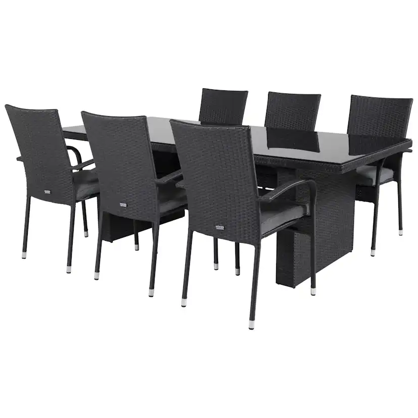 Matgrupp Venture Home Pishi 200 med 6 Asta Stolar