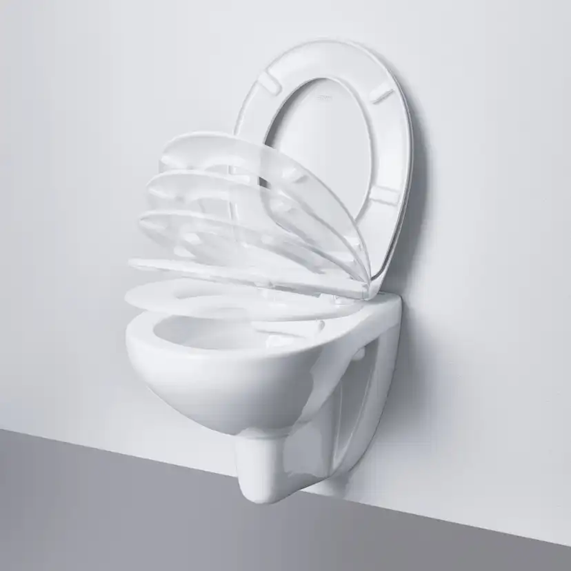 Toalettsits Grohe Bau Ceramic 39493 Mjukstängande